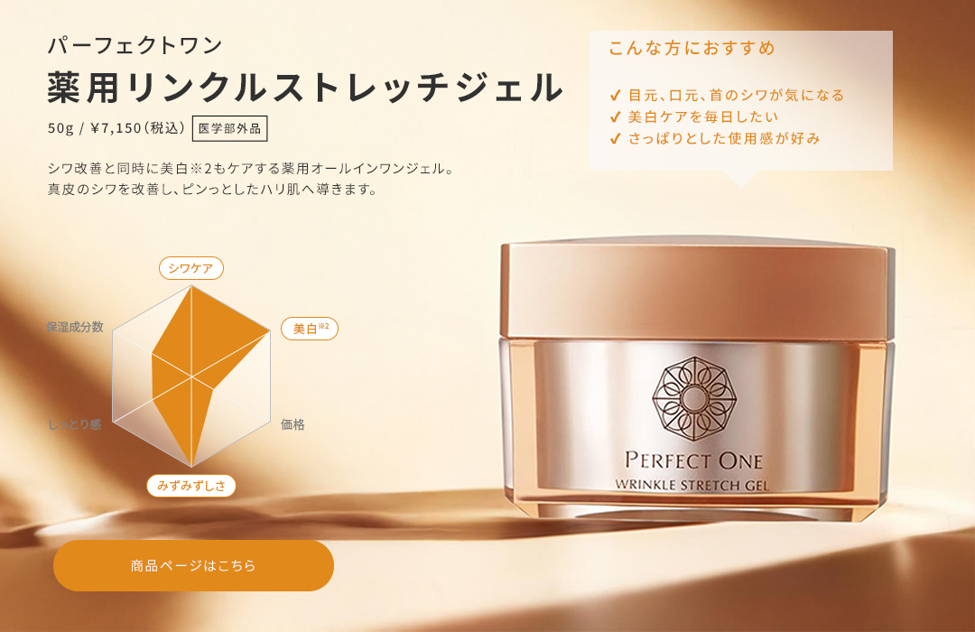 薬用リンクルストレッチジェル