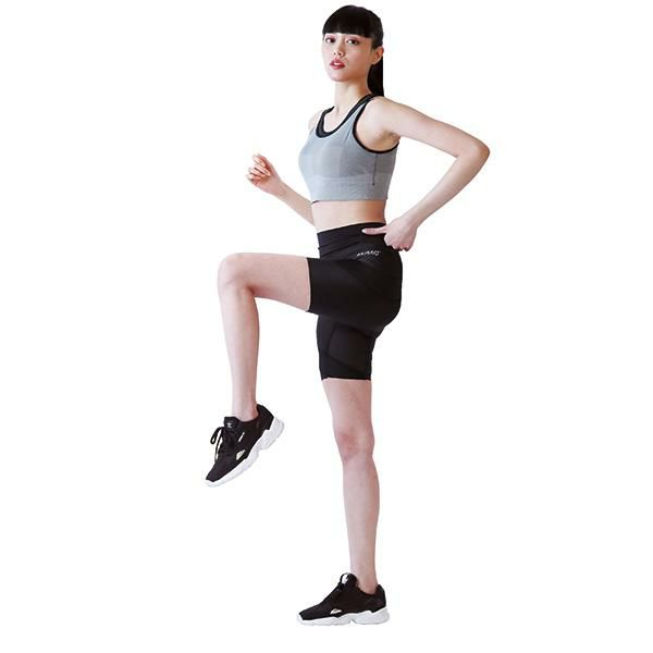 50％OFFクーポン】ビーアクシス レジストスパッツ 2枚セット 下腹 腹筋