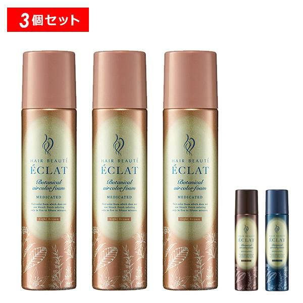 4/3～10%OFFクーポン】ヘアボーテ エクラ ボタニカルエアカラー ...