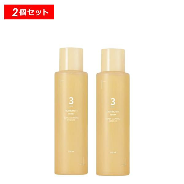 numbuzin ナンバーズイン 3番 うるツヤ発酵トナー 3個セット 拭き取り 