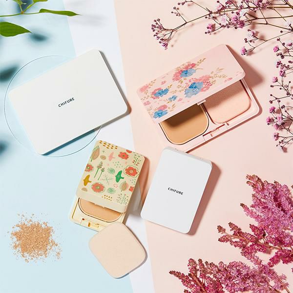 ちふれ 横型 ファンデーション ケース D 鏡が大きく コンパクトケース