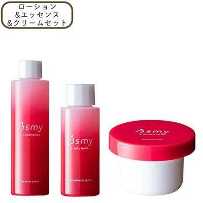 【最大8％クーポン】 アズミー センシティブエッセンス 本体＆リフィル ハリ ツヤ 無添加 日本製 Asmy 正規品 ギフト可 アズミー センシティブエッセンス 本体&リフィル ハリ ツヤ 敏感肌用