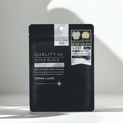 クオリティファースト ダーマレーザー スーパーブラックマスク 4