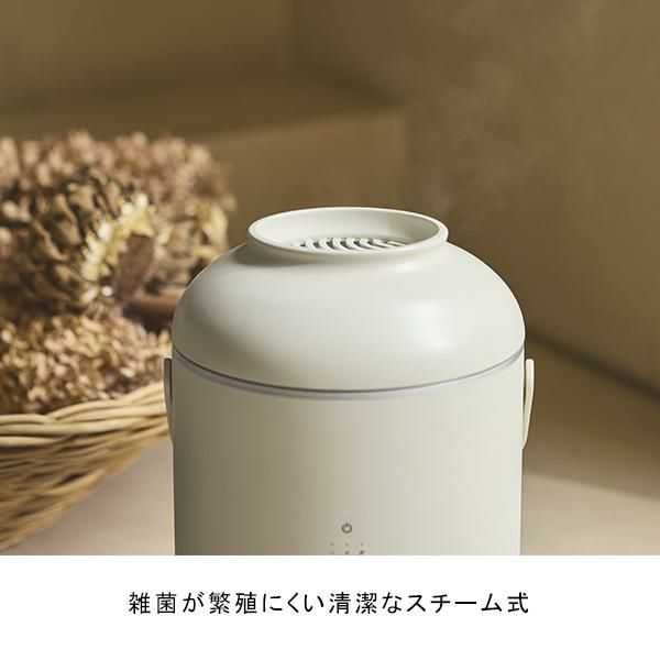 ココノ エアリーフォグ スチーム式加湿器 CH-S41SS お手入れ簡単